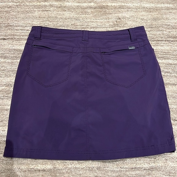 EUC Eddie Bauer Travex Adventurer Purple Skort Size 2 - Picture 4 of 6